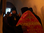 Преосвященнейший Сергий, епископ Борисоглебский и Бутурлиновский совершил Божественную литургию в Костомаровском Спасском женском монастыре