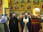 Глава Россошанской епархии, епископ Россошанский и Острогожский Андрей отслужил Божественную литургию и посетил благочиния епархии