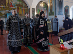 В пятницу первой седмицы Великого поста Глава Россошанской епархии совершил Литургию Преждеосвященных Даров в храме Вознесения Господня города Калач