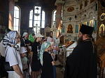 Воспитанницы воскресной школы имени архиепископа Серафима (Соболева) города Богучара приняли участие в конкурсе «Мы рисуем Божий мир»