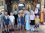 В храмах Калачеевского благочиния были совершены молебны об учащих и учащихся и подведены итоги ежегодной акции «Собери ребенка в школу»