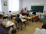 В воскресной школы «Добро» Ильинского кафедрального собора состоялось итоговое собеседование для учащиеся старших классов