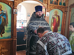 Соборная Литургия Преждеосвященных Даров в селе Коденцово