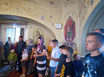 В Казанском храме с. Гнилое попросили благословения Божия перед началом учебного года