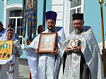 В день Преображения Господня в Казанском храме города Павловска совершились праздничные богослужения