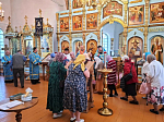 В Казанском храме поселка Каменка вознесена соборная молитва о детях, страдающих онкологическими заболеваниями