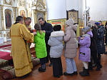 Школьники посетили Петропавловский храм