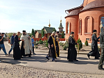 Паломники из Верхнемамонского района побывали на престольном празнике в Белогорском монастыре
