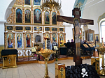Вечернее богослужение с чинопоследованием Пассии в храме святого мученика Иоанна Воина города Богучара