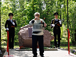 В Парке Защитников Отечества г. Калач торжественно отрыли Аллею Славы ветеранов органов внутренних дел