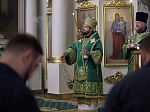 Епископ Россошанский и Острогожский Дионисий принял участие в торжественном богослужении в обители князя Даниила Московского