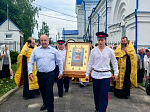 В Репьевке состоялись торжества по случаю престольного праздника храма районного центра и началу проведения епархиального Ильинского казачьего крестного хода