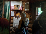 Состоялась паломническая представителей от Острогожского благочиния в Серафимо‑Саровский мужской монастырь села Новомакарово