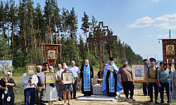 Епархиальная святыня на Репьевской земле