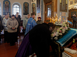 В праздник Благовещения Пресвятой Богородицы епископ Россошанский и Острогожский Дионисий совершил Божественную литургию в храме Вознесения Господня города Калач