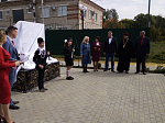 В совхозе Россошанском прошел митинг, посвященный открытию памятника героям ВОВ