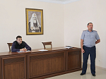 В епархиальном управлении состоялась встреча, посвященная Всероссийскому дню трезвости 