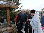 Прихожане Покровского храма сл. Шапошниковка встретили Святое Богоявление