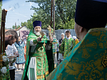 В праздник Святой Троицы Правящий Архиерей совершил Литургию в Свято-Троицком храме г. Россоши