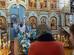 В праздник Казанской иконы Божией Матери Преосвященнейший епископ Дионисий совершил Литургию в Казанском храме пгт. Каменка