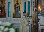 Глава Россошанской епархии совершил Божественную литургию в Свято-Ильинском кафедральном соборе города Россошь