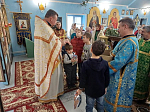 На приходах благочиния детей поздравили с Рождеством Христовым