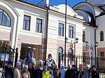 Экскурсия для воспитанников детского сада по храму Всемилостивого Спаса города Россошь