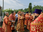 Правящий Архиерей возглавил престольное торжество храма во имя святого мученика Иоанна Воина города Богучара