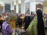Вербное воскресенье в храме Иоанна Воина