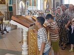 Всенощное бдение накануне памяти святого равноапостольного князя Владимира в Ильинском соборе г. Россоши возглавил епископ Россошанский и Острогожский Дионисий