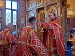 Молебен о страждущих недугом винопития в Успенском храме села Верхний Мамон