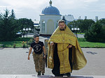 В Россоши встретили казачий крестный ход с чтимым образом Божией Матери «Избавительница от бед» (Ташлинская)