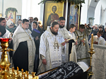 Епископ Россошанский и Острогожский Дионисий совершил отпевание новопреставленного иеромонаха Антония (Зубова)