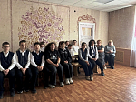 В школе села Волошино прошла просветительская встреча с клириком Острогожского благочиния