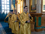 В Прощеное воскресенье митрополит Воронежский и Лискинский Сергий совершил вечерню и Чин прощения в Благовещенском кафедральном соборе