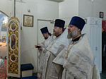 Епископ Россошанский и Острогожский Дионисий совершил архипастырский визит в г. Острогожск и возглавил торжественное богослужение в Тихоновском соборном храме