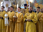 В день церковного новолетия Архипастыри совершили Божественную литургию в Петро-Павловском кафедральном соборе города Луганска