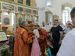 Правящий Архиерей возглавил престольное торжество храма во имя святого мученика Иоанна Воина города Богучара