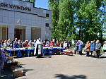 В посёлке Пригородный Калачеевского района благочинный совершил освящение пасхальной снеди