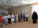 Учащиеся репьевской СОШ подготовили Пасхальный концерт