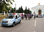 Велопробег в рамках акции «Белый цветок» в Острогожске