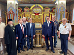 Заместитель председателя Государственной думы Федерального собрания РФ встретился с настоятелем и прихожанами храма в селе Коротояк Острогожского района