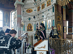 В Великий понедельник епископ Дионисий совершил литургию Преждеосвященных Даров в Ильинском кафедральном соборе