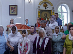 Преосвященнейший епископ Дионисий совершил Божественную литургию в Георгиевском храме села Терновое Острогожского района