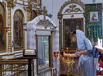 Преосвященнейший епископ Дионисий совершил Божественную литургию в Георгиевском храме села Терновое Острогожского района