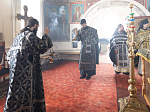 В среду 3-й седмицы Великого поста епископ Дионисий совершил Литургию Преждеосвященных Даров в храме иконы Божией Матери «Казанская» с. Новотолучеево