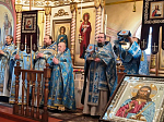 В храме Архистратига Божия Михаила города Острогожска совершено соборное богослужение духовенства Острогожского благочиния