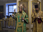Епископ Россошанский и Острогожский Дионисий сослужил наместнику Данилова ставропигиального мужского монастыря, епископу Солнечногорскому Алексию за Божественной литургией в день 75-летия