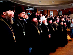 6 декабря Преосвященнейший Андрей, епископ Россошанский и Острогожский, принял участие в открытии Митрофановских церковно-исторических чтений
