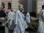 В день престольного праздника Архипастырь совершил Божественную литургию в храме Всемилостивого Спаса города Россошь